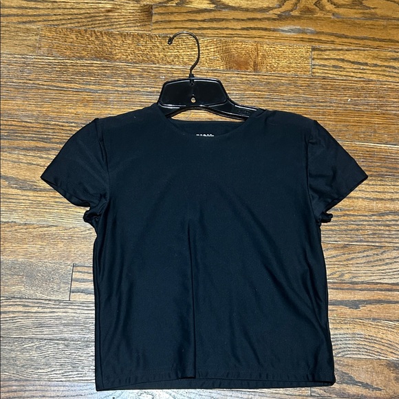 Tops - Black Short Sleeve T-Shirt